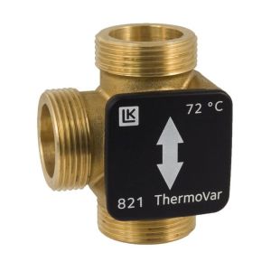 3-Wege Schichtventil Thermovar 821 | 55°C mit 1" AG