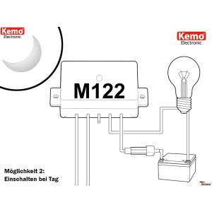 Kemo M122 D&auml;mmerungsschalter 12V/DC