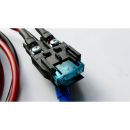 Batterie-Laderegler Verbindungskabel H07V-K 16mm² rot-schwarz mit Öse, Aderendhülse und Sicherung
